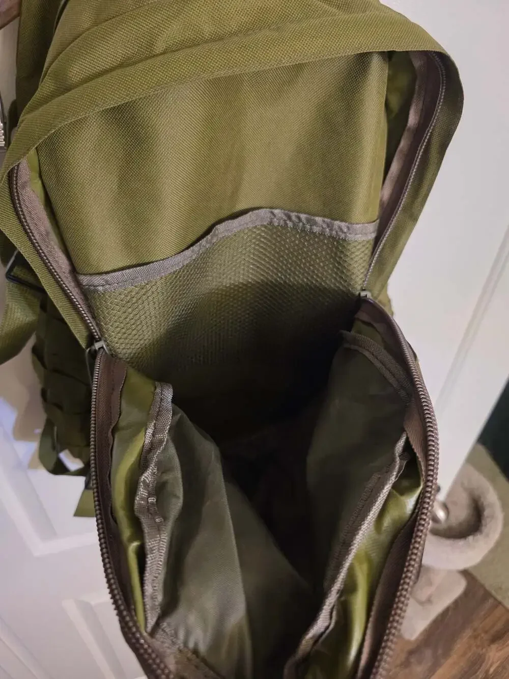 Tactical Assault Molle Backpack Olive Green Outdoor Military Hiking Bag